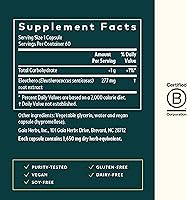 Vista 3 de Gaia Herbs Eleuthero Root - Apoyo de energía, resistencia y resistencia mental, raíz de Eleuthero (ginseng siberiano), suplemento herbario