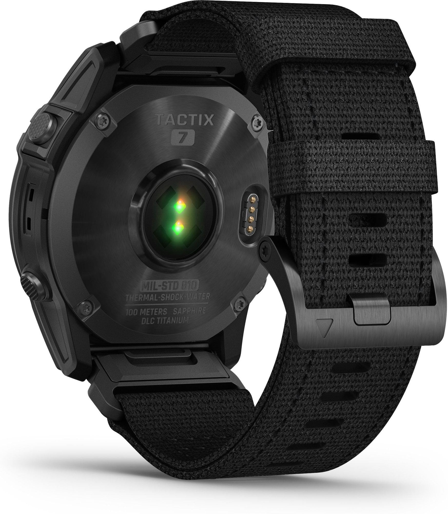 Garmin - 010-02704-11 - tactix 7 - Profi-Edition - Taktische Premium-GPS-Smartwatch mit Nylonarmband - Solar