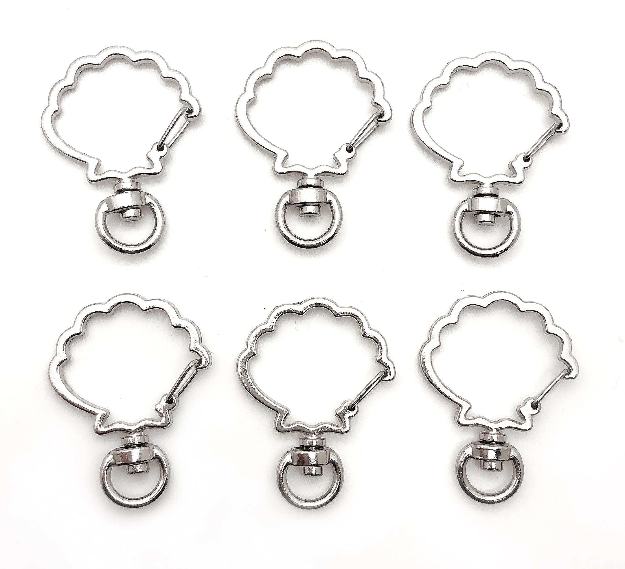 Amazon.com: 50 pcs Metal Dolphin Cat Clam Bunny Spring Snap