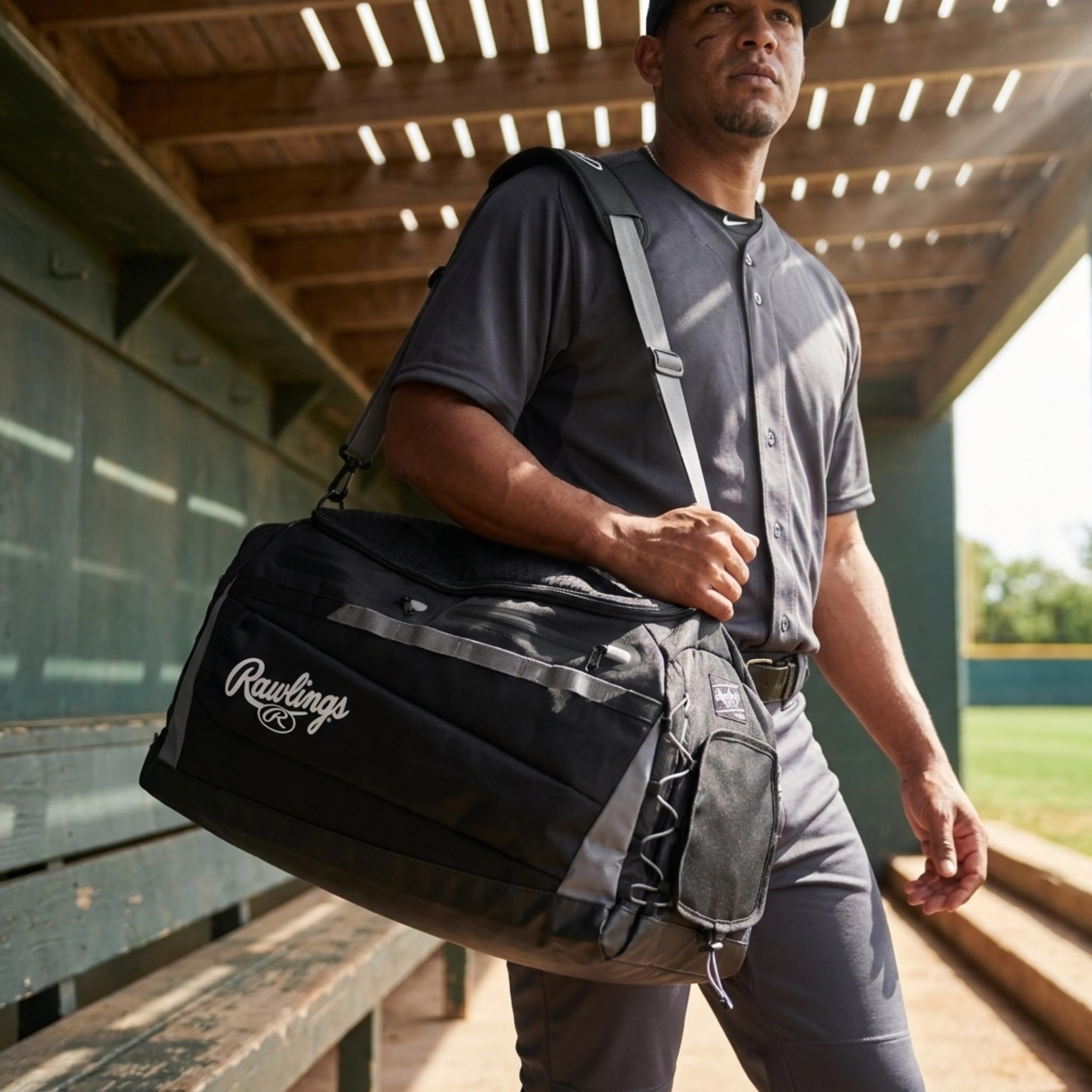Rawlings Mach Hyrbid - Mochila para Equipo de béisbol y sóftbol