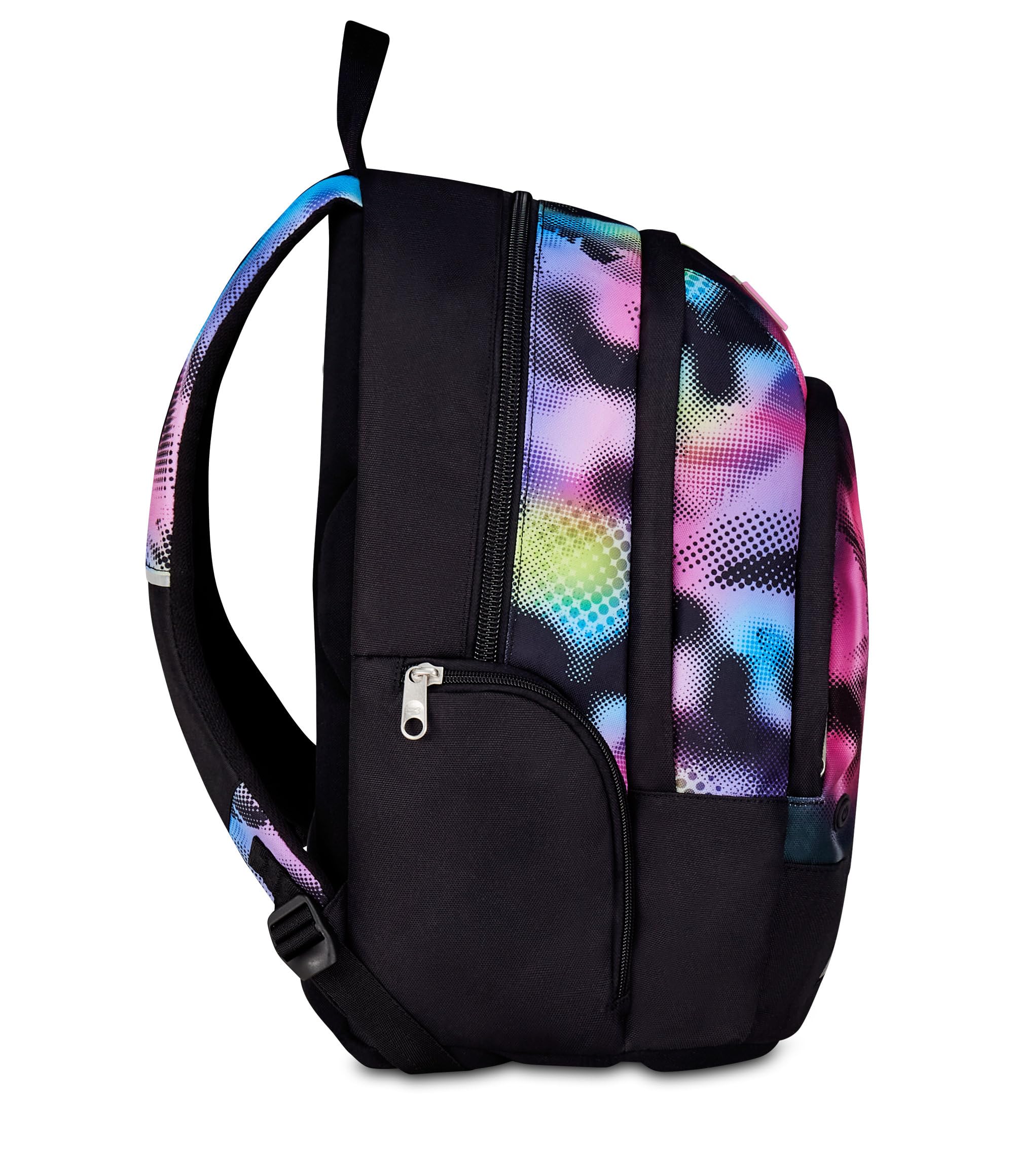 Seven Zaino Scuola Dual Write Down, Fucsia, Doppio Scomparto Da 31 Litri Di Capacità, Con Tasca Per PC, Tasca Per Borraccia e Tasca Con Organizer, Scuole Medie e Superiori, Per Ragazza