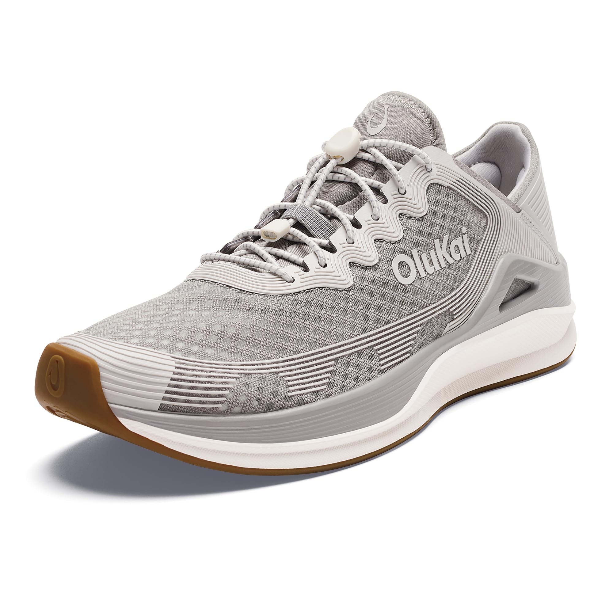 OLUKAI 'Ahi Men’s Performance Marine Shoes, Water-Ready Sneakers with Customized Lacing Fit, Lightweight & Breathable, Enhanced Grip & Traction