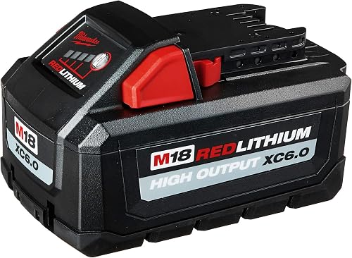 48-11-1865 M18 REDLITHIUM HIGH OUTPUT XC 6 Ah Lithium-Ion Battery
