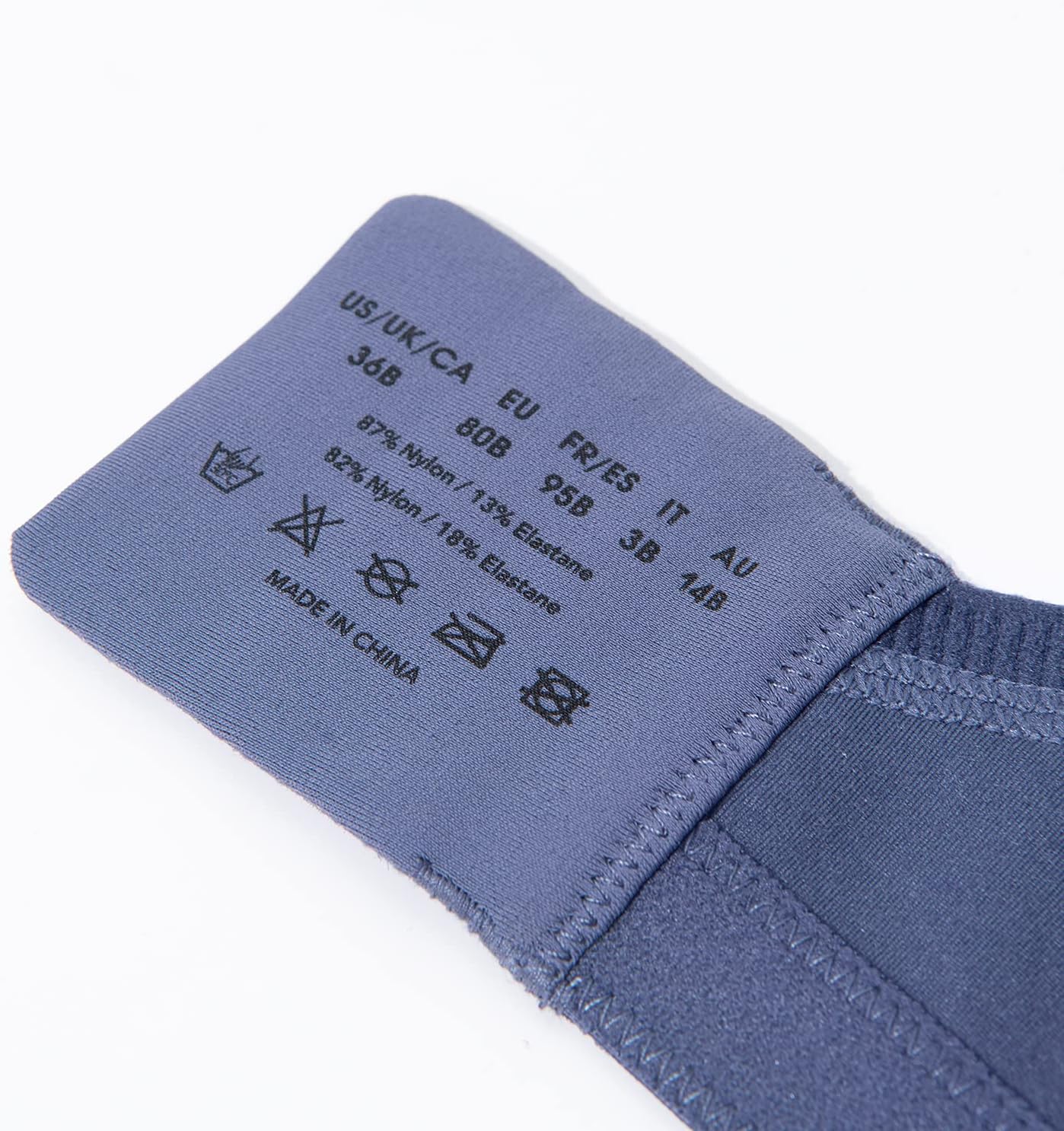 Deyllo Women's Full Coverage Plus Size Comfort Minimizer Bra Wirefree Non Padded - Image 6