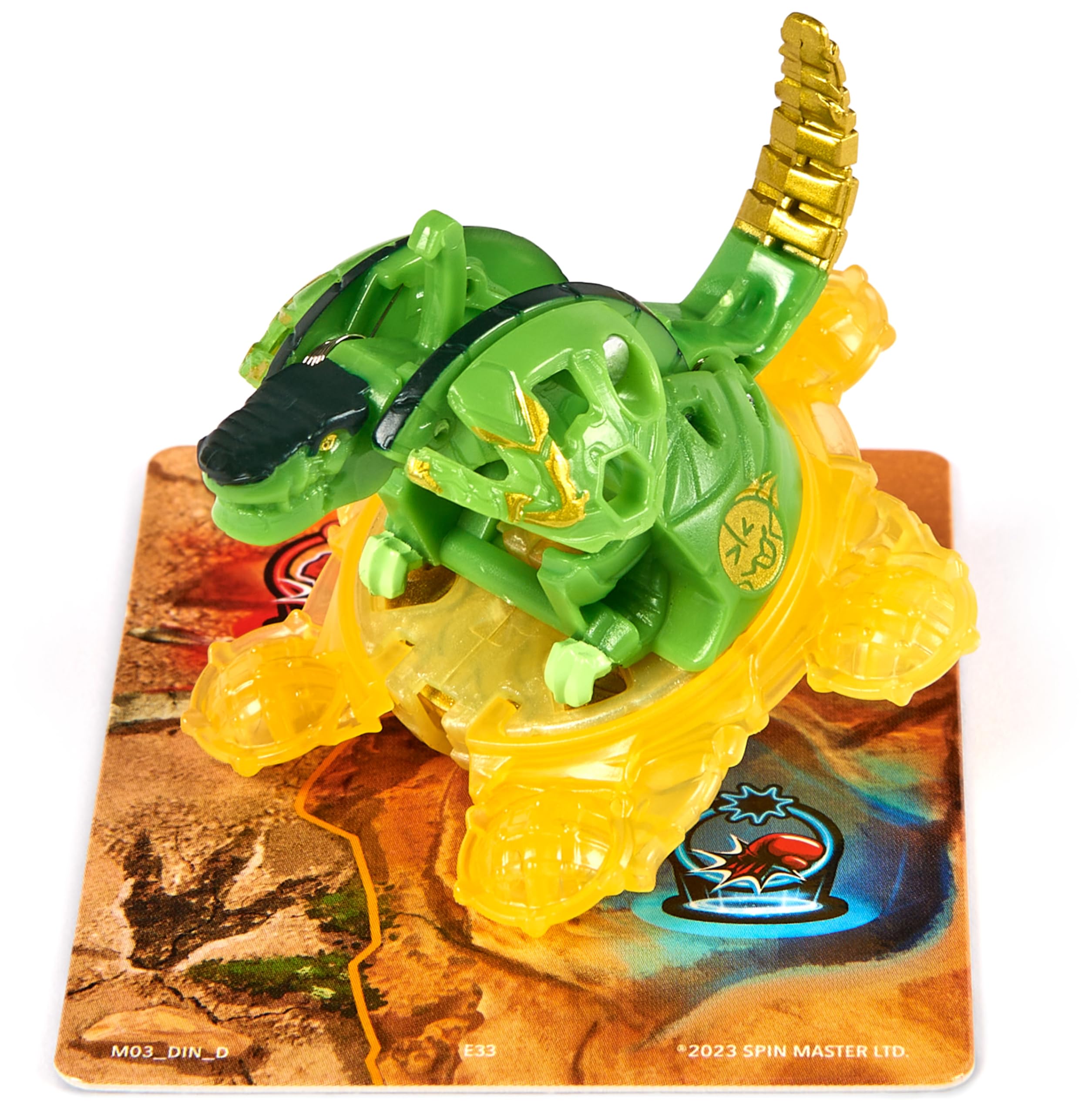 Bakugan, Special Attack Trox, spinnendes Sammlerstück, individualisierbare Actionfigur und Sammelkarten… – Ansicht 9