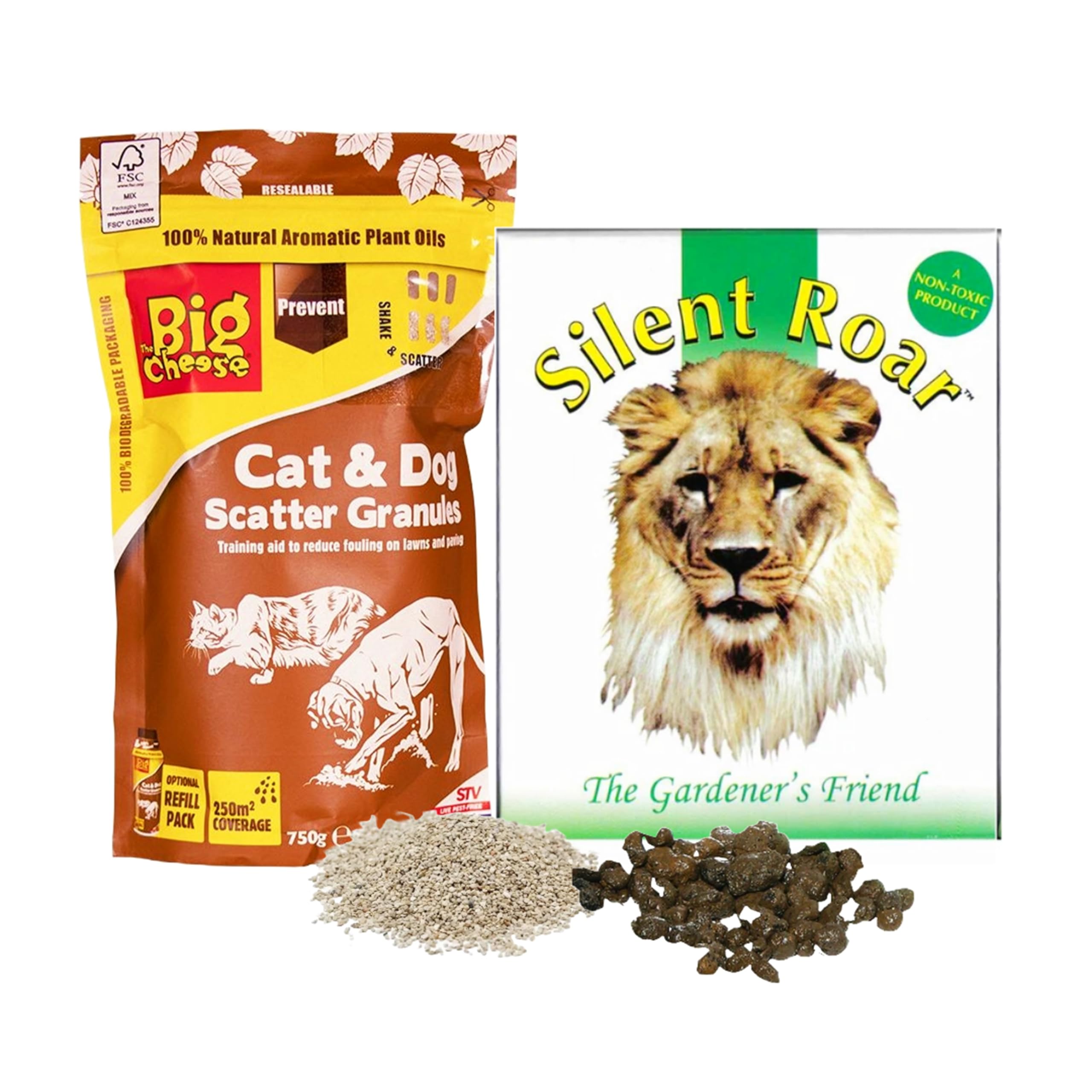 Dog And Cat Repellent For Garden Bundle 500g Silent Roar