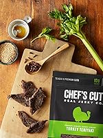 Vista 11 de Chef's Cut Real Chicken Honey Barbacoa Jerky, 2.5 onzas (paquete de 4)