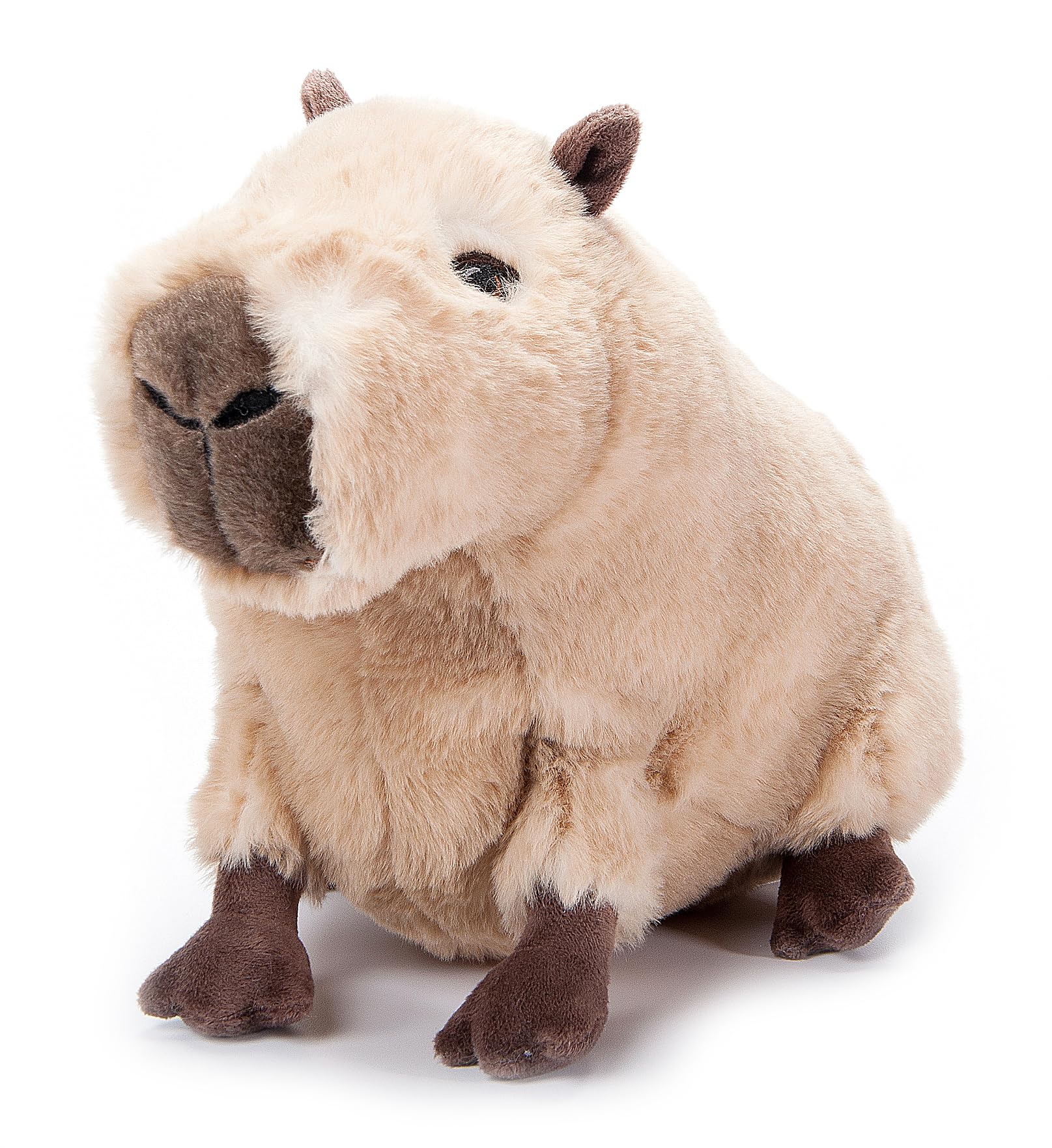 Amazon.com: The Petting Zoo Capybara Stuffed Animal Plushie, Kids