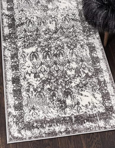 Unique Loom - Alfombra estilo tradicional de Rosso Collection, Polipropileno