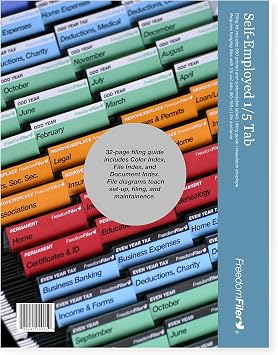 Self-Employed Filing System 1/5 Tab