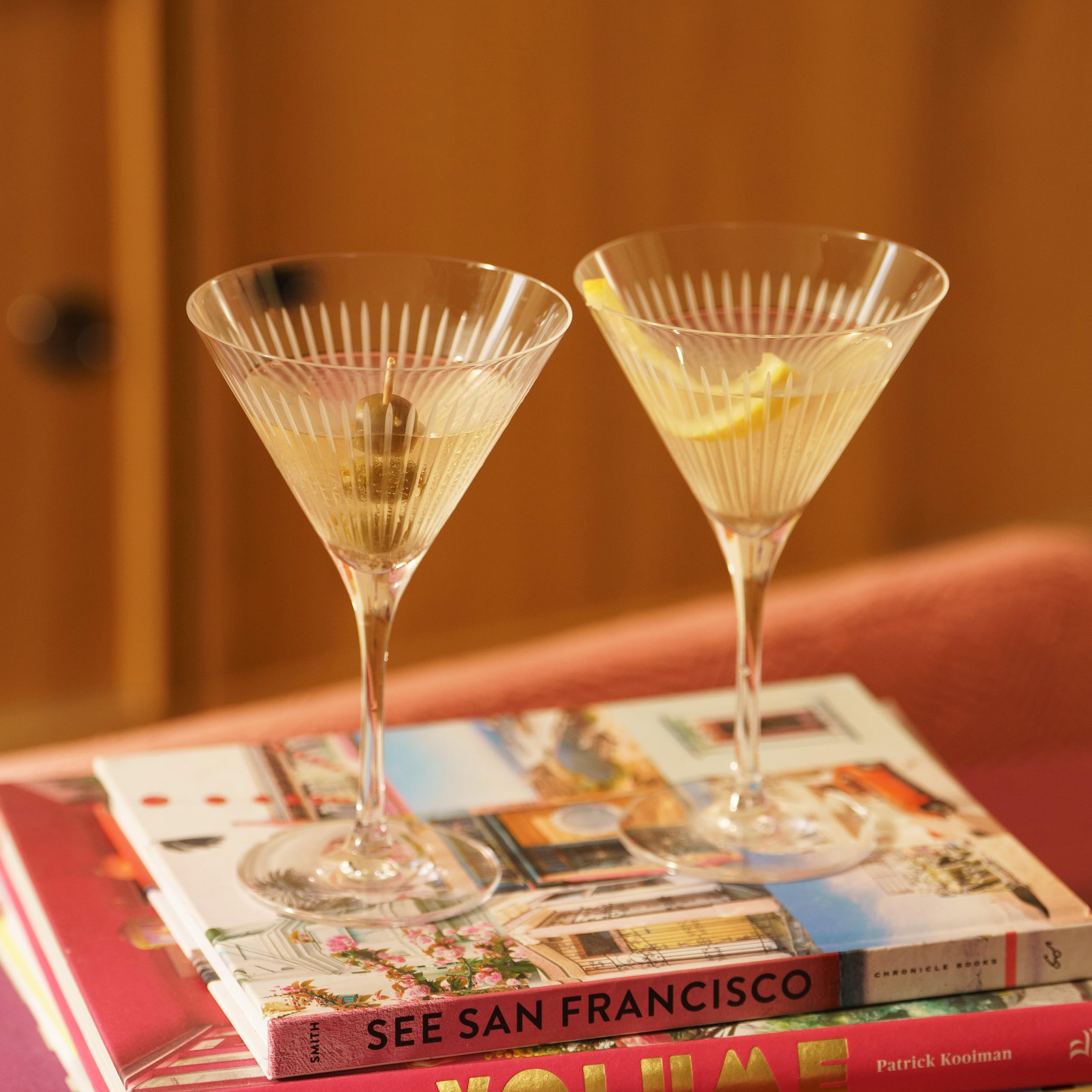 Stölzle Lausitz SOHO Kieliszki do Koktajli Zestaw 6 szt. 250ml – Eleganckie Kieliszki do Martini & Cosmopolitan – Kryształowe Kieliszki z Smukłym Designem – Nadające się do Zmywarki