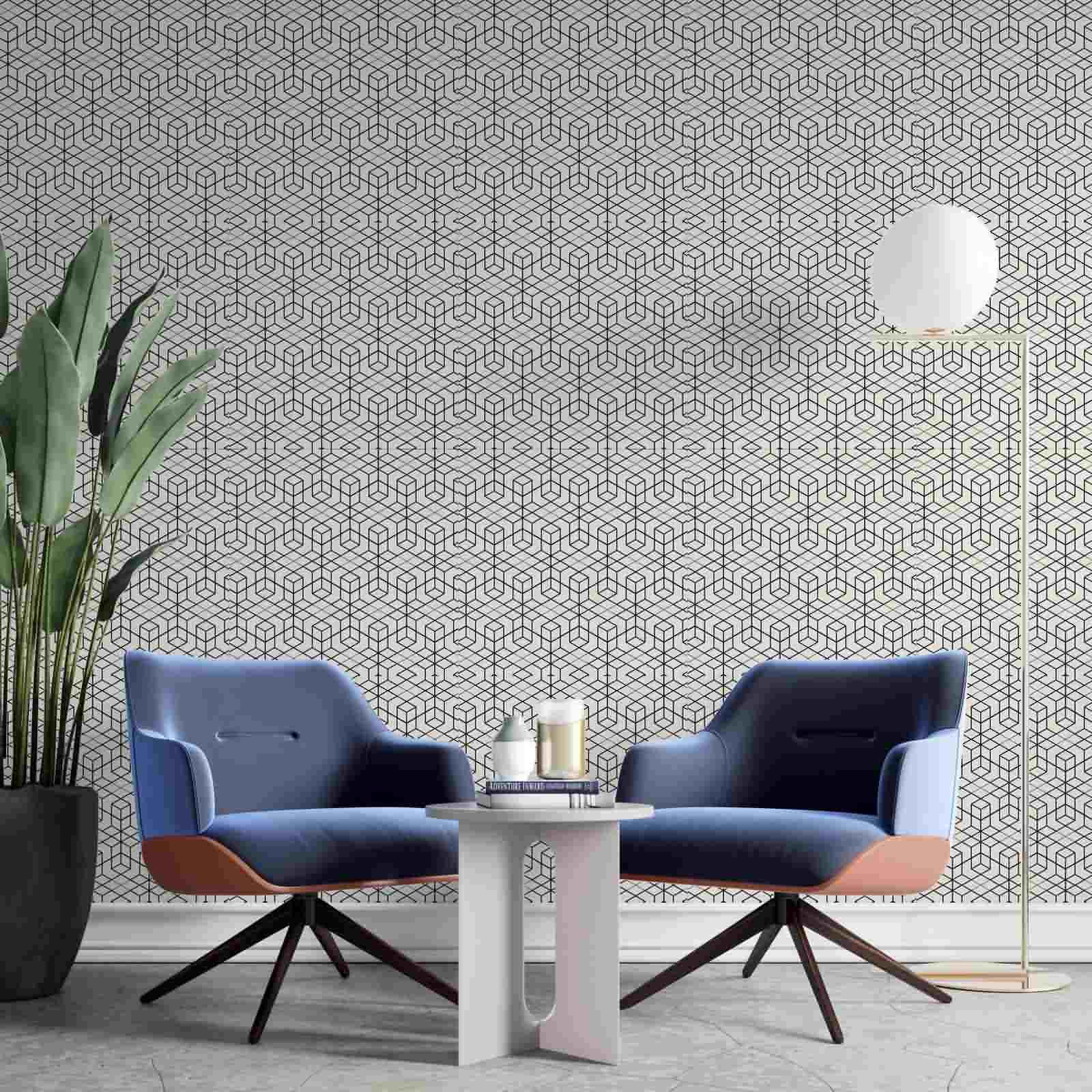 Enduit Meuble Geometrique Moderne Et Tendance 45x1200cm
