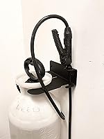 Vista 6 de Koova Soporte rociador de bomba de jardín Organizador y almacenamiento de herramientas de jardín montado en la pared Botellas redondas de hasta