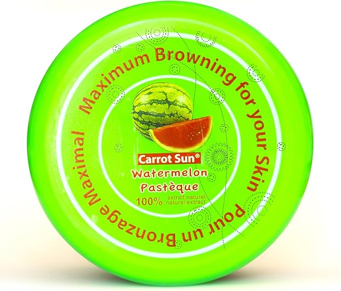 Carrot Sun® Watermelon Tan Accelerator Cream with Watermelon Oil, Henna