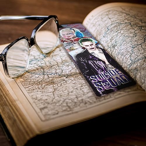 Miniatura 5 de DC Comics  Suicide Squad  Harley Quinn  Daddy's Little Monster  Marcapáginas brillante con borla para regalo y colección