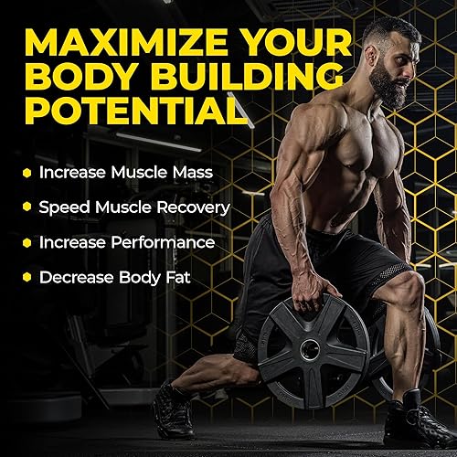 Miniatura 4 de Suplemento de L-CREATINA monohidrato de creatina con aminoácido de leucina y HMB - Apoya la masa muscular, la fuerza, la recuperación y el