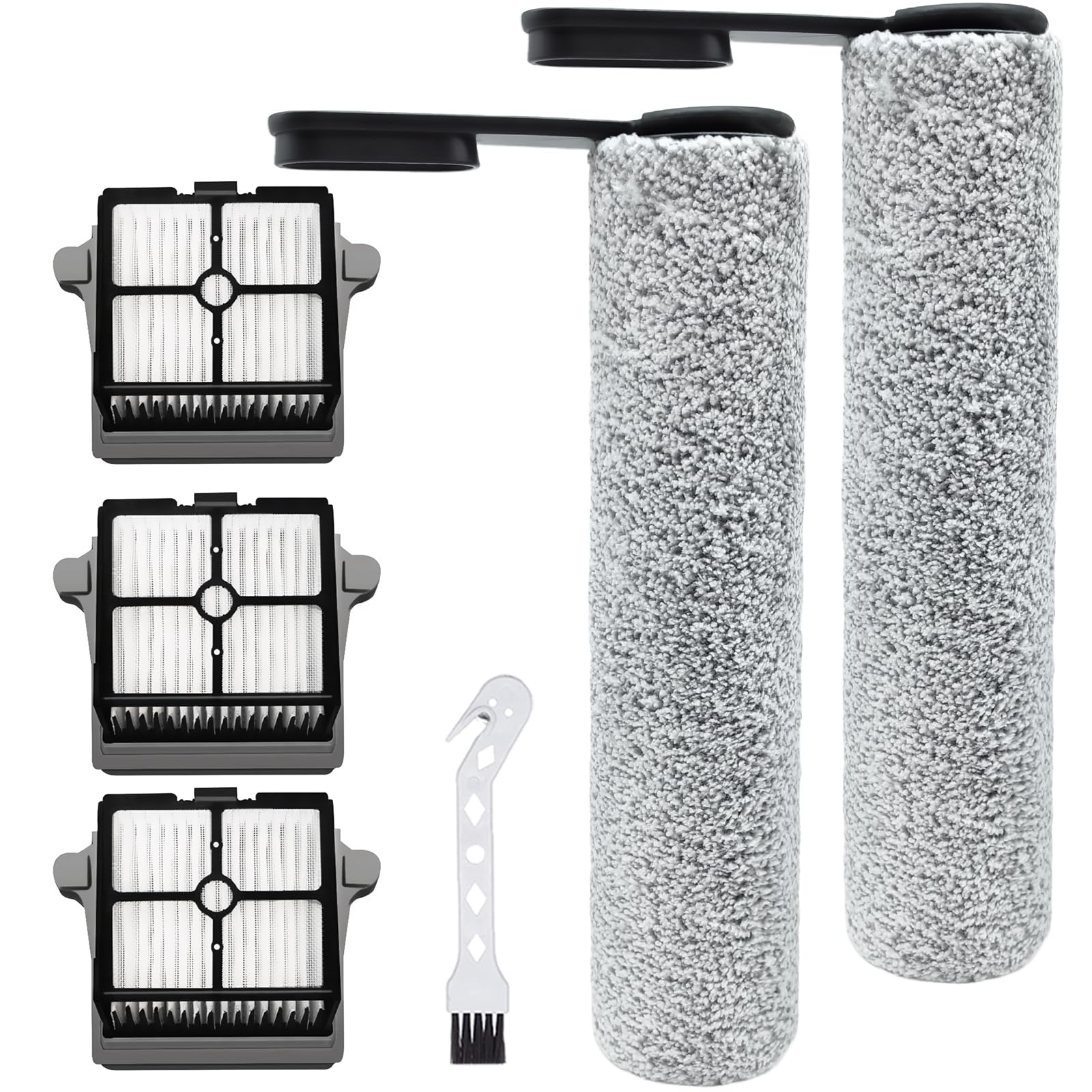 Brosse rotative de rechange pour Tineco Floor One S7 Pro S6 aspirateur 6 pièces