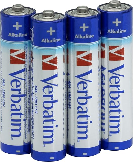 Verbatim 49920 baterie alkaliczne AAA (opakowanie 4 szt.)