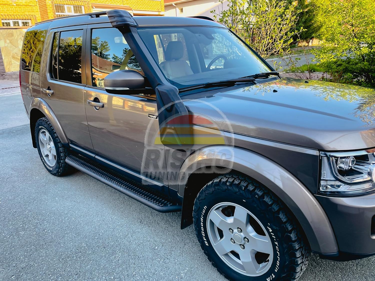 RisingTuning Auto Snorkel Kit Compatible with Land Rover Discovery 3 & 4 Gen L319, 2004-2016, Air Ram Intake Snorkel Kit