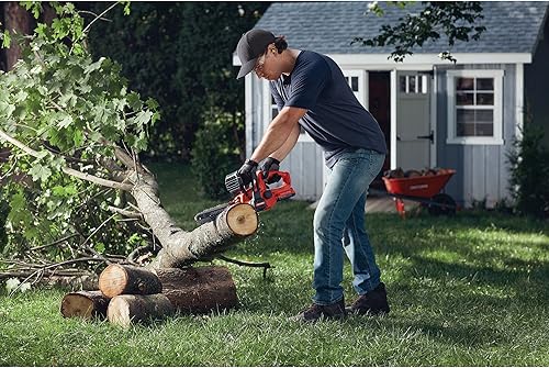 Miniatura 7 de CRAFTSMAN Mini motosierra V20, inalámbrica, 10 pulgadas, solo herramienta desnuda (CMCCS610B)