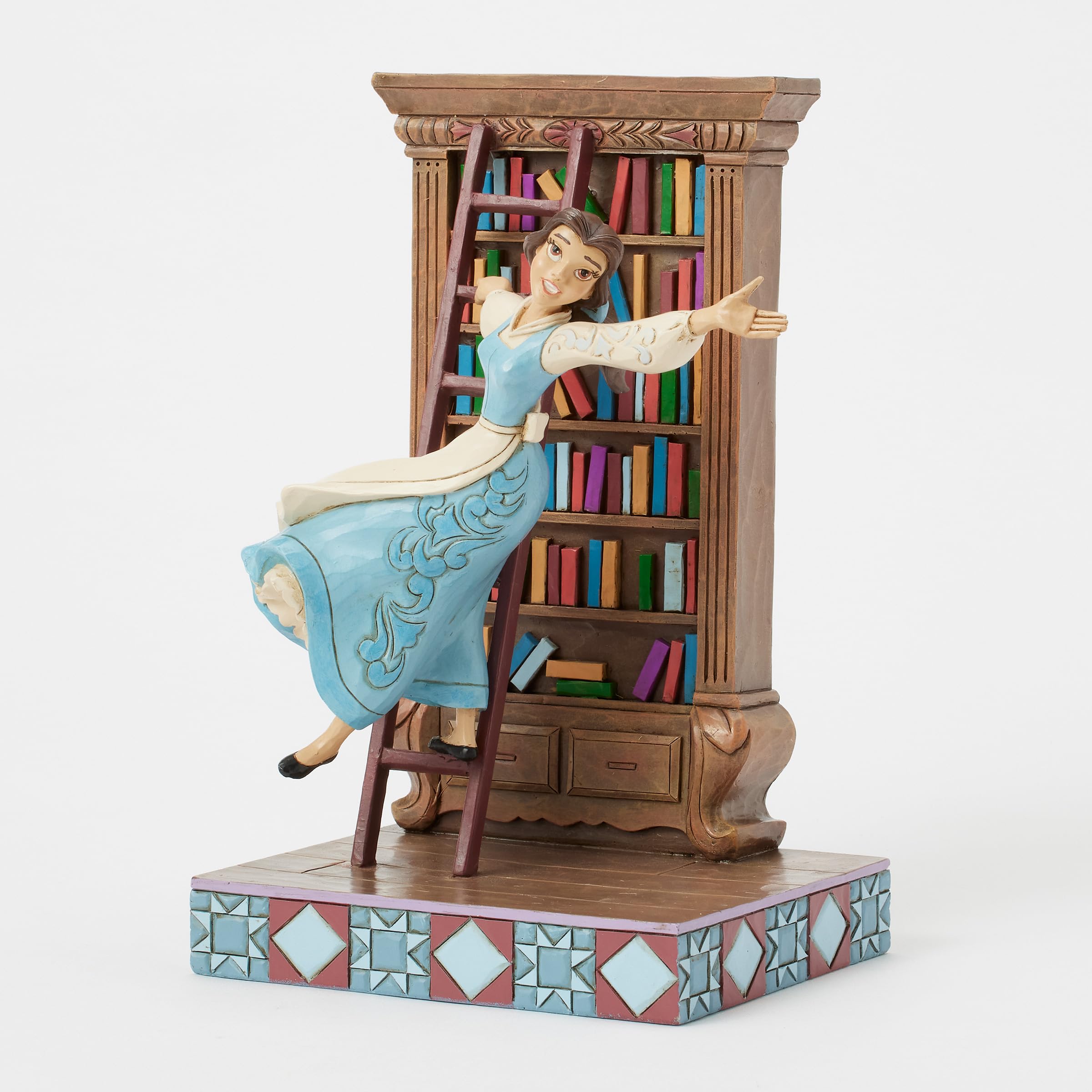 Disney Traditions Figurine Belle avec étagère