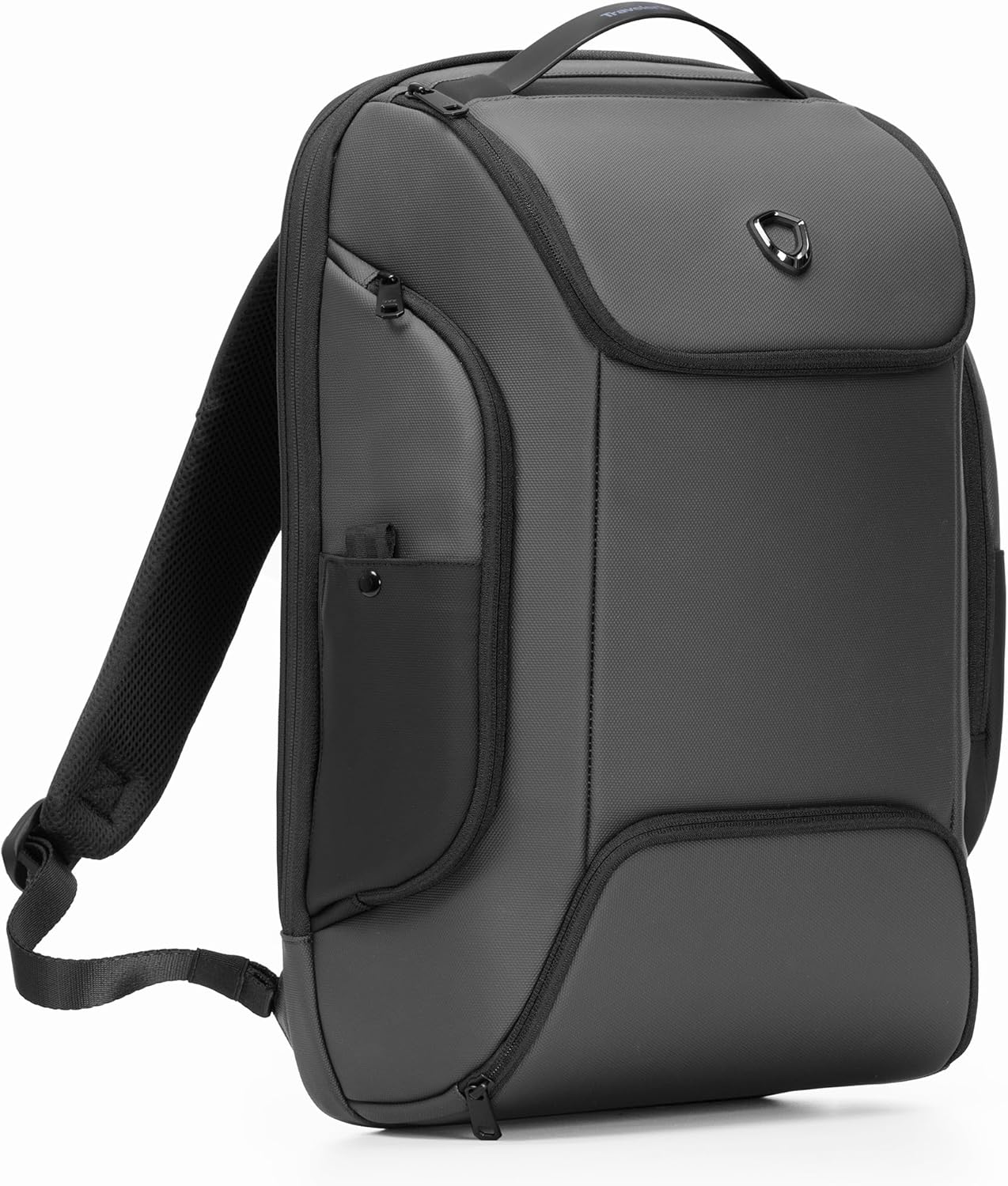 Traveler's Choice Breenon 19-Inch Laptop Backpack with USB Port, Gray