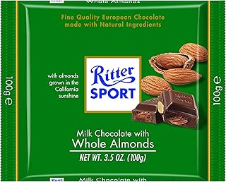 Milk Chocolate with Whole Almonds Bar, 3.5 Ounce (Pack of 11).