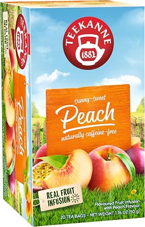Teekanne Peach & Passion Fruit Fruit Infusion, 20 Tea Bags