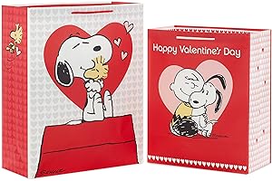 Hallmark Snoopy Christmas Gift Bags Combo Pack