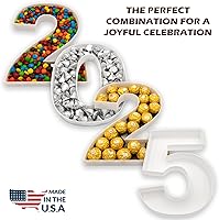 Vista 5 de Bandeja de forma de caja plástica reutilizable de 10" para exhibición de golosinas, charcutería, pop de pastel, caramelos, caja de charcutería