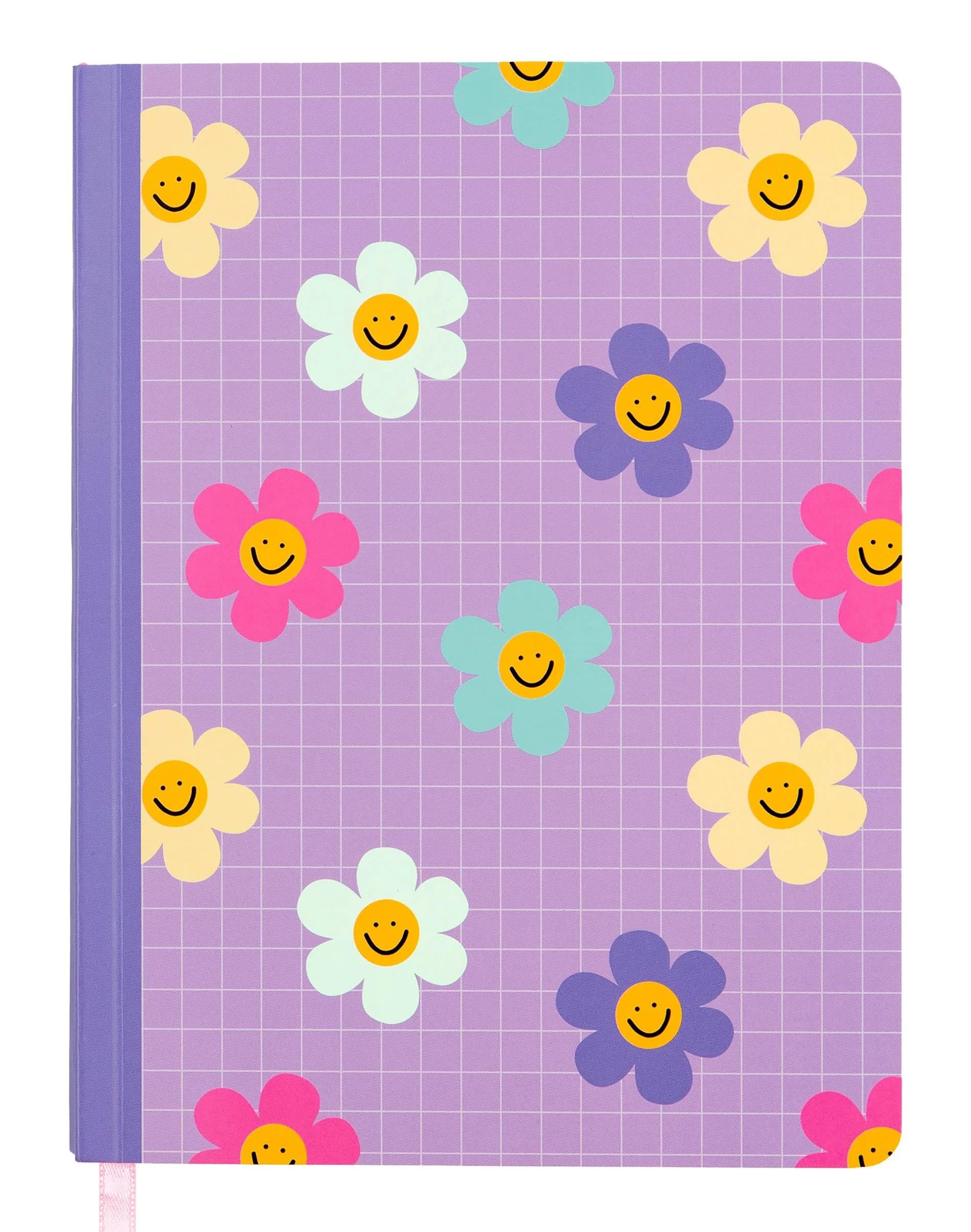 Callie Danielle Notebook Journal, Personal Journaling Notebooks for Women, Cute Writing Journal, Small Note Book, Aesthetic Notebook for Gift (Purple