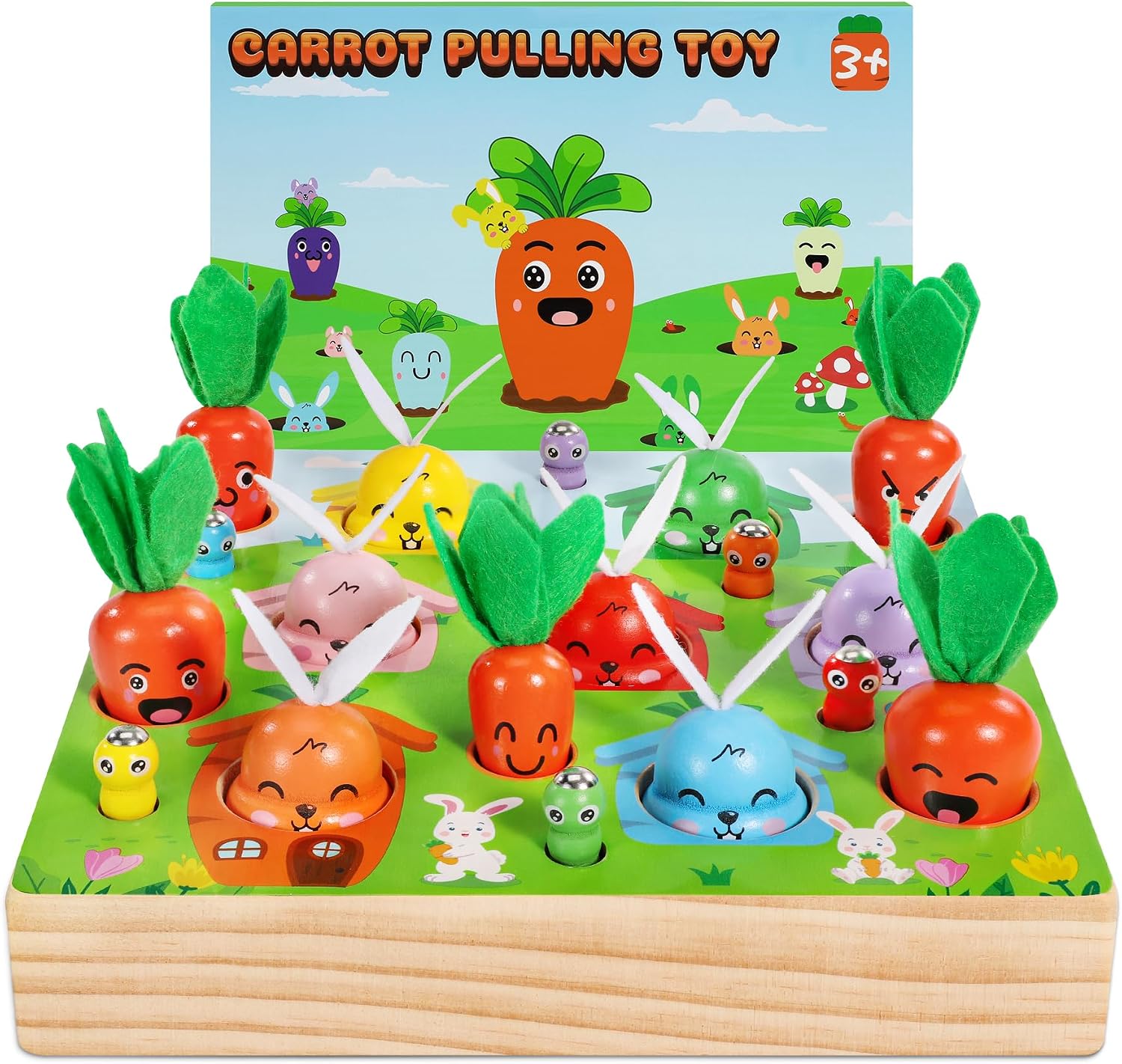 Fishing Game For Kids 3-5,Wooden Montessori Preschool Education...