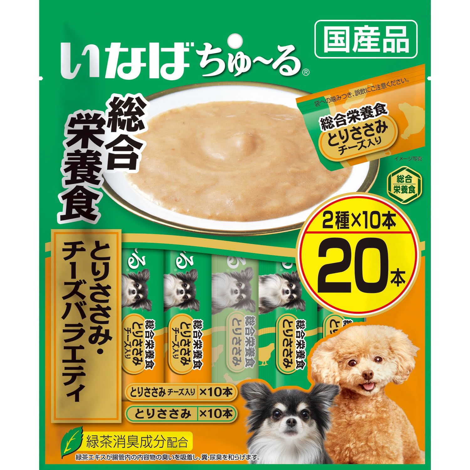 Amazon.co.jp: いなば ちゅ~る 総合栄養食 とりささみ・チーズ