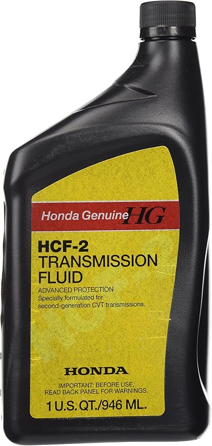 Genuine Honda 08200-HCF2 Fluid Hcf-2, 1 U.S. QT/946 ML, Black
