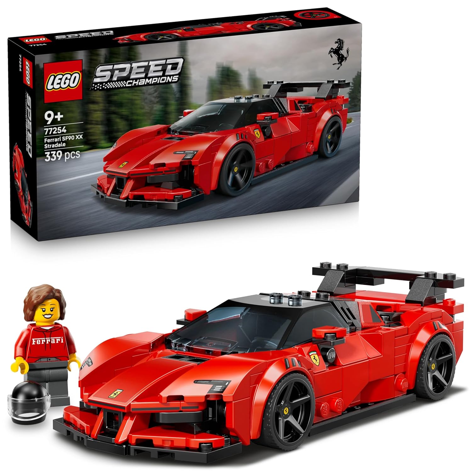 LEGO Speed Champions Ferrari SF90 XX Stradale Sports Car – Model Car and Building Set – 77254 LEGO Speed Champions Ferrari SF90 XX Stradale Sports Car – Model Car and Building Set – 77254