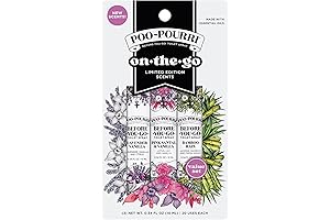 Poo-Pourri Before-You-Go Toilet Spray, Spring On-The-Go, Travel Size Variety