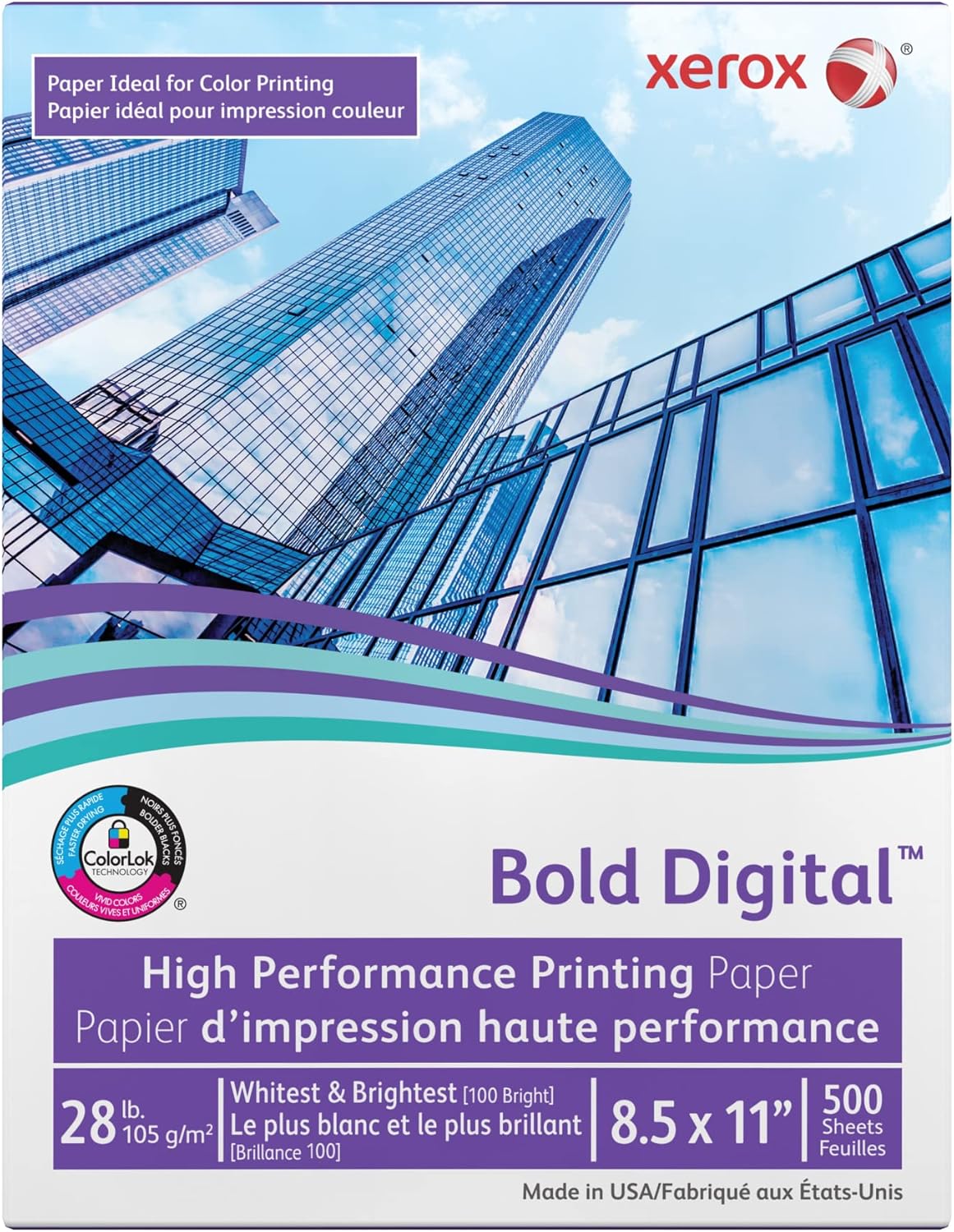 Xerox Digital Color Xpressions Elite Paper, 28 lb. 8.5 x