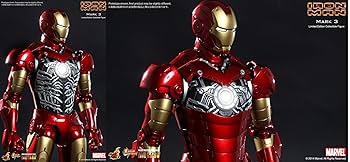 ムービー・マスターピース アイアンマン・マーク3 1/6 完成品 可動フィギュア Amazon.co.jp: ムービー・マスターピース DIECAST アイアンマン