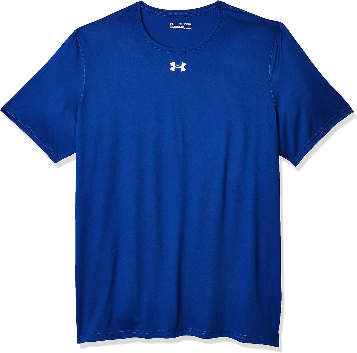 Under Armour Mens Locker Tee 2.0 Short-Sleeve T-Shirt Blue/ White 3X-Large