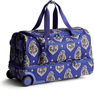 Vera Bradley Women's Ripstop Adair Rolling Duffel Travel Bag