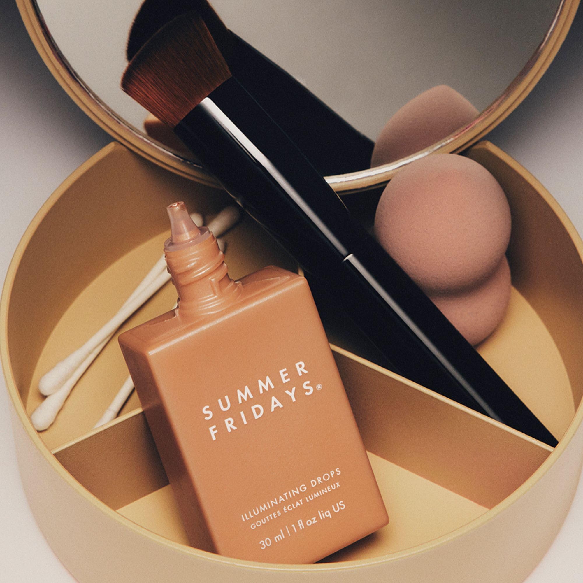 Summer Fridays Illuminating Drops Hydrating Face Serum with Hyaluronic Acid, 1 Fl Oz
