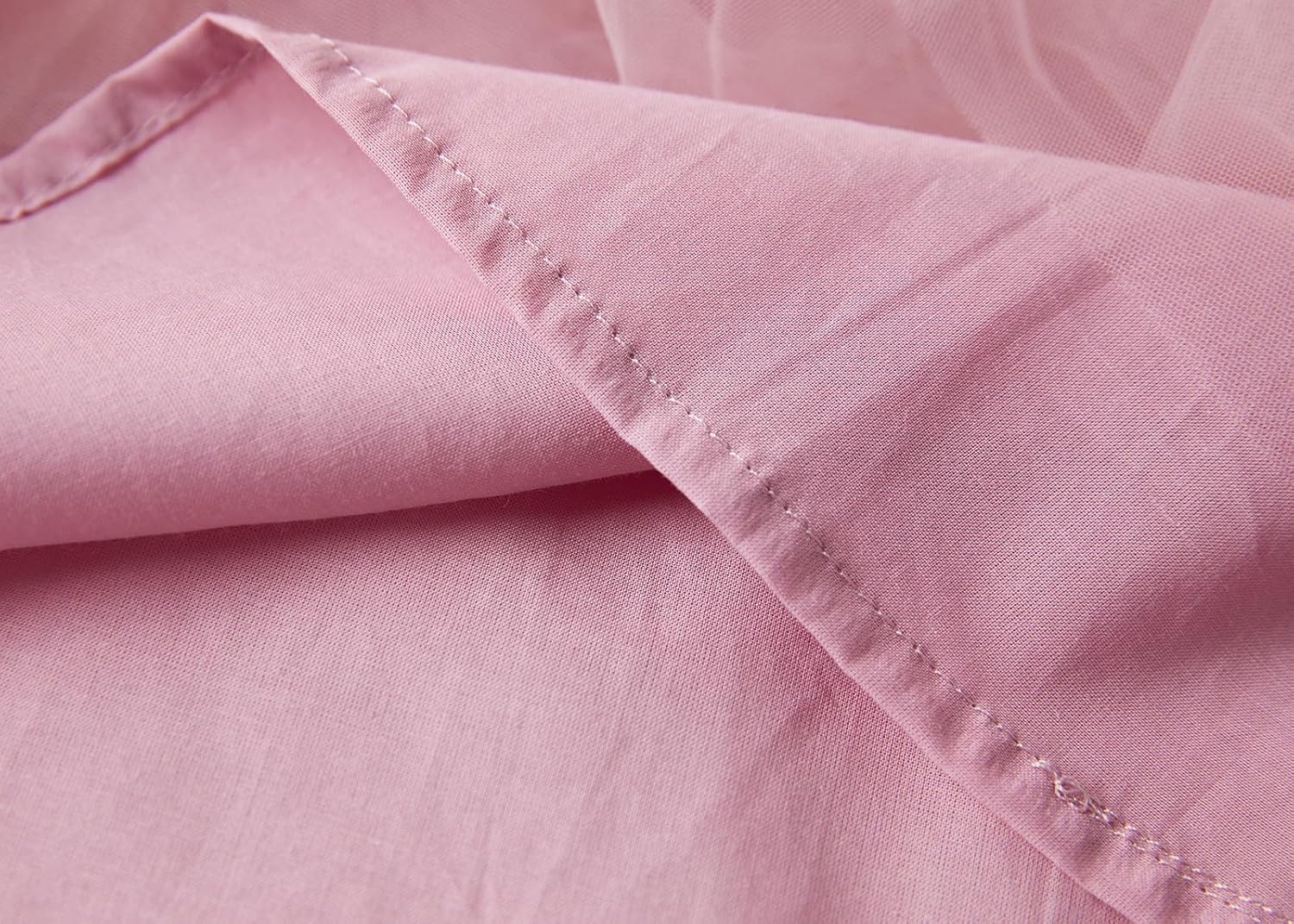 Rysly Toddler Girls' A-Line Tulle Party Dress with Bubble Sleeves Cotton Lining Flowy Layered Play Dress for Kids - Image 7