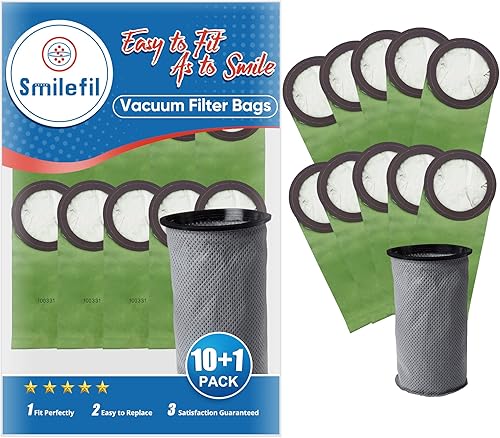 Smilefil 100331 - Bolsas redondas de papel de filtro Intercept de 10 cuartos de galón y bolsas de filtro redondas reutilizables de micro tela 100565