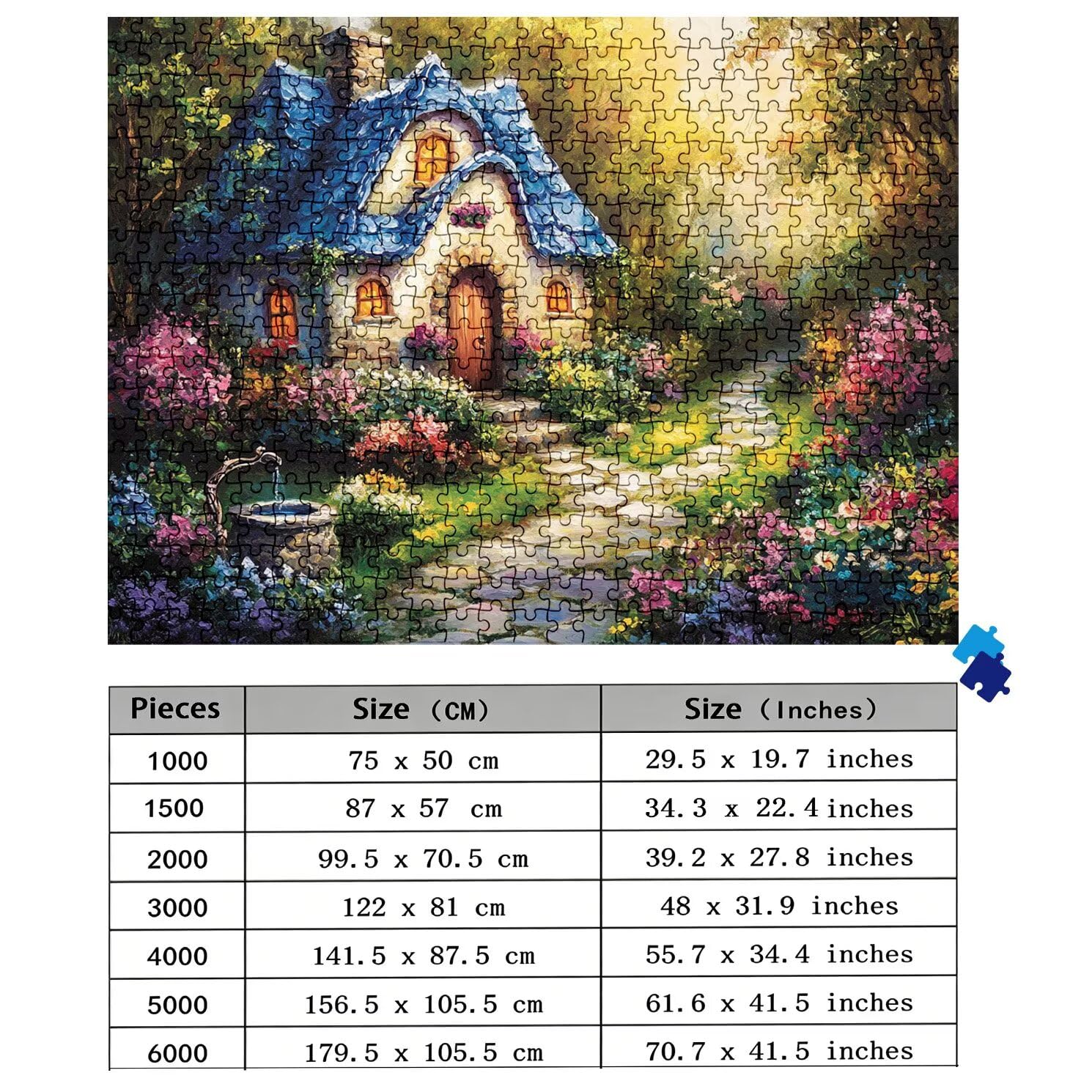 Puzzle 1500 elementów, drewniane puzzle dla dorosłych – Impossible Puzzle 87 x 57 cm niffy gra myśleniowa dla kobiet i mężczyzn, gra rodzinna na wieczory z grami, prezent dla kobiet, komiks, kabina 2