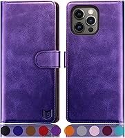 Vista 18 de SUANPOT for iPhone 13 Pro（Non iPhone 13 6.1 5G with RFID Blocking Wallet case Credit Card Holder,Flip Book PU Leather Phone case Shockproof Cover