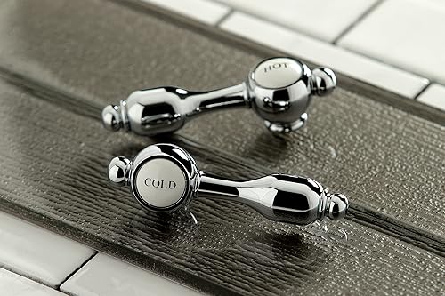 Miniatura 8 de Kingston Brass KS7792TALBS Tudor Bridge - Grifo de cocina, latón pulido, 13,88 x 7,75 x 16,81