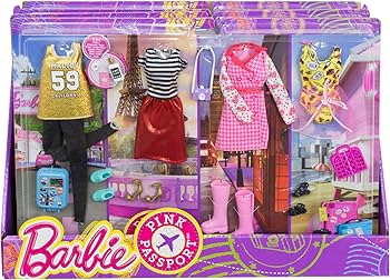 Barbie TRAVEL と衣装セット Barbie TRAVEL と衣装セット