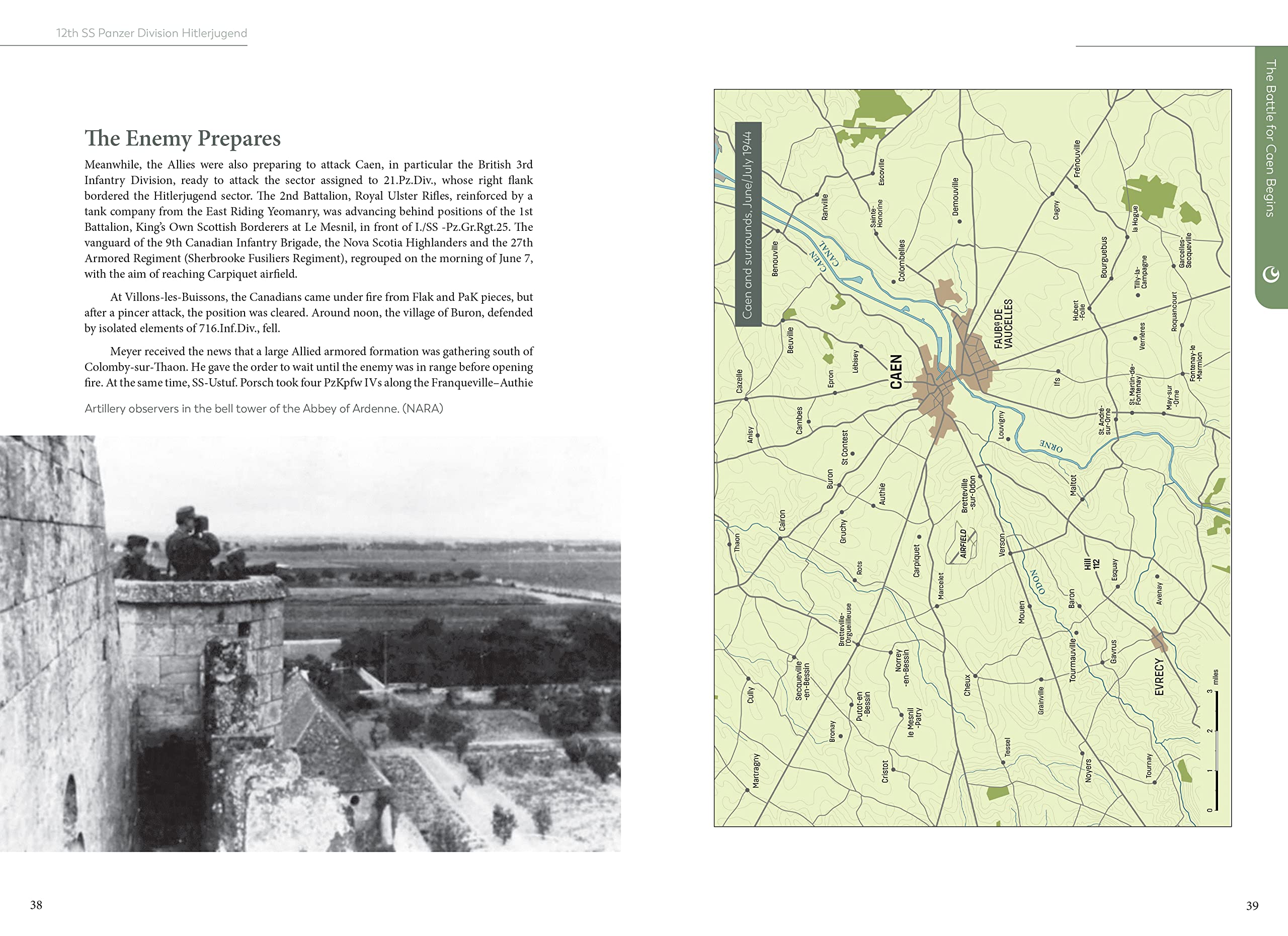 12th SS Panzer Division Hitlerjugend: From Formation to the Battle of Caen (Casemate Illustrated)
