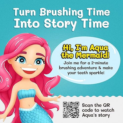 Miniatura 3 de Toothbrush Toys, Cepillo de dientes de sirena, Aqua The Mermaid, cepillo de dientes suave para niños