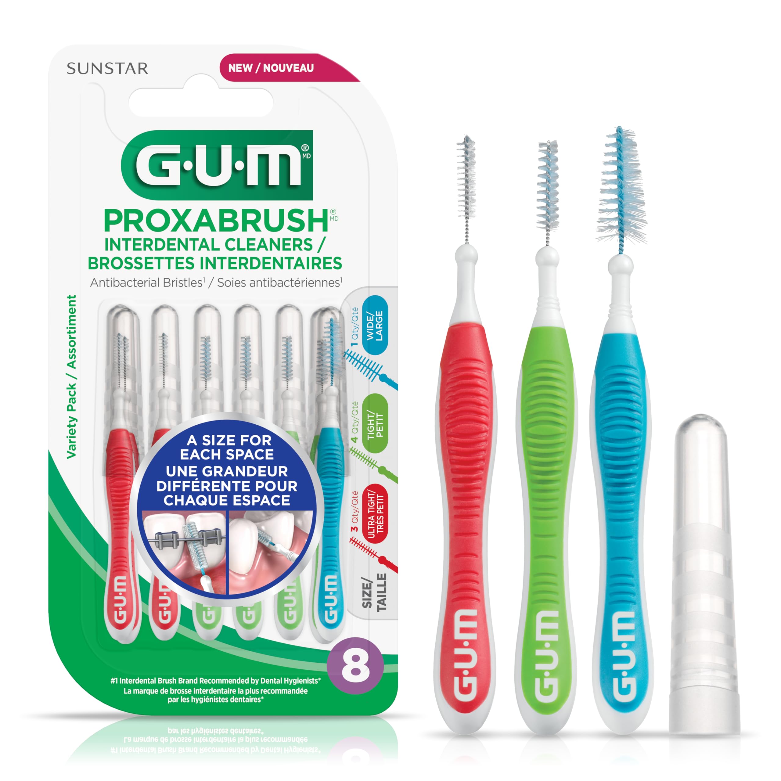 カラーリング剤 G-9PuB G-8PuB G-7PuB G-6PuB セット GUM Proxabrush® Reusable Interdental Cleaners, Antibacterial